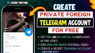 Using a Virtual Number For Telegram Verification | Fake Telegram Account Kaise Banaye