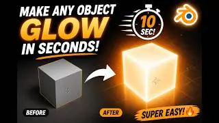 Make ANY Object Glow in Blender in Seconds!