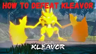 How to Defeat Kleavor | Pokemon: Legends Arceus | Nintendo Switch
