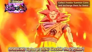 MINHA MELHOR SUMMON DA MINHA VIDA NO BANNER DO GOKU GOD LF DRAGON BALL LEGENDS