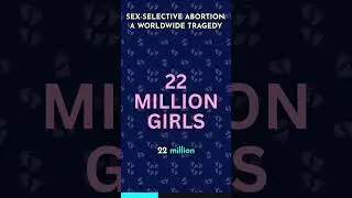 Sex-selective abortion is discrimination that kills.