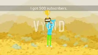 Message to Everyone. I got 500 subscribers.