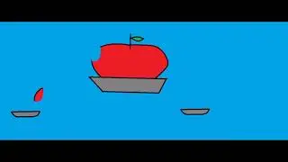Apple cutting animations | In MS-Paint |