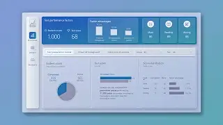 Beautiful Power BI Dashboard Design with Figma | Timelapse