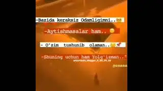 🥺 Keraksz ekanliging bilib turish bu 💔azob ekan💔 //statuslar