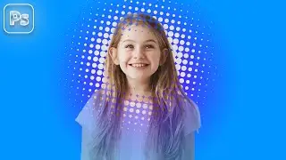 how  to create transparent halftone effect in adobe photoshop .