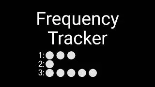 Coding Interview Problem - Frequency Tracker