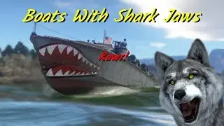 boats with shark faces (war thunder)