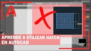 Aprende a utilizar el comando hatch en AutoCAD | tutorial fácil y rápido