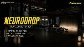 NeuroDrop - Non-Lethal Hotkey | Cyberpunk 2077 Mod Showcase