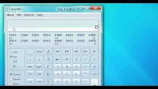 Windows 7 Calculator