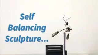 how to make a self balancing sculpture | creative diy