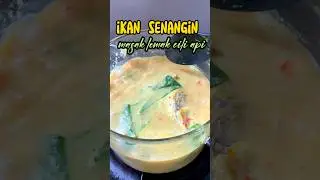 IKAN SENANGIN MASAK LEMAK CILI API
