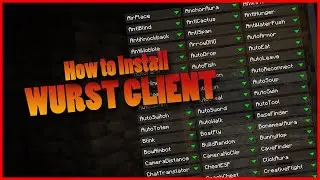 How to Install WurstClient in 1.19.2 and 1.19.3