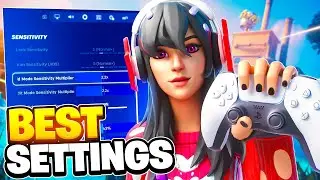*NEW* BEST Controller Settings For Fortnite Chapter 6! (PS4/PS5/Xbox/PC)