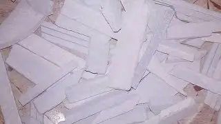 Crunchy slate pencils cutting factory ||slate pencils factory
