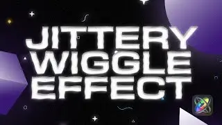 JIttery Wiggle Effect Tutorial in Apple Motion (Free Final Cut Pro Effect)