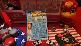 $3 California Crossword Scratcher