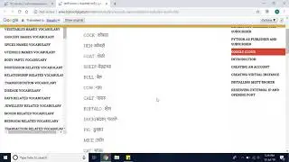 Daily used vocabulary | Common vocabulary words | English to any language vocabulary