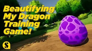 AI DevLog #5 - Beautifying My Dragon Training Game! - Companion Training/Combat Game - Unreal 5
