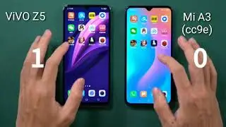 Vivo Z5 vs Xiaomi Mi A3 speed test full video ||Which is fastest?