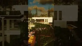 Villa in Minecraft   #shorts #minecraft #minecraftshorts #realestate #architecture #mrbeast #city