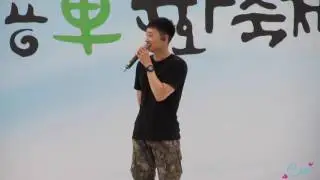 161002 계룡군문화축제주공연 인사 ( 은혁 )