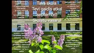 Tava skola Tevi gaidīs atkal septembrī!
