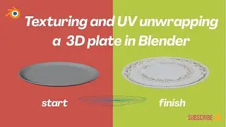 Easy UV unwrap and texturing in Blender 3D  