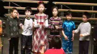 Bel-Red Bilingual First Grade Sings Lao Dong Zui Guan Rong