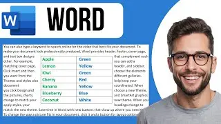 How To Wrap Text Around A Table In Word