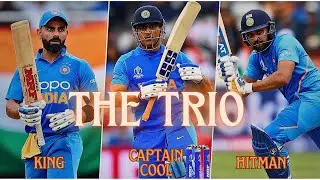 The G.O.A.T. TRIO Of Indian Cricket #viratkohli #rohitsharma #msdhoni  #devil tech (official)