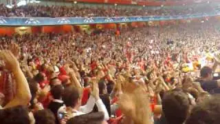 Arsenal- Olympiakos 29/9/09 sun8ima OLYMPIAKOS GAMAEI