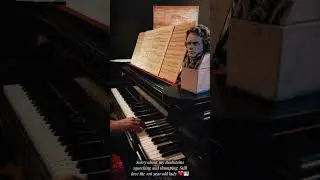 An amateurs attempt at the first few minutes of Beethovens Appassionata sonata 🎹😌