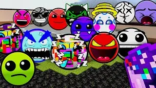 CUSTOM Reversed Update Ver. 2 Fire In The Hole Lobotomy Dash Difficulty Faces in Minecraft PE