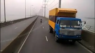 shyamoli 🚌🚌🚌 bus on jamuna bridge 2016