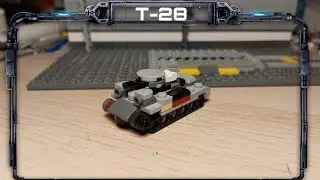 мини Т-28 из лего/mini T-28 from lego/樂高迷你 T-28