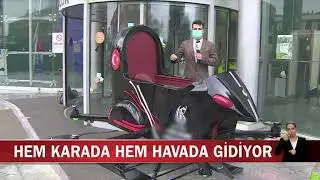 Hem Karada Hem Havada Gidiyor 
