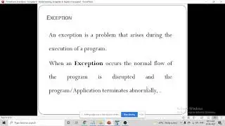 044 Exception Handling in Java