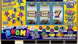 Bingo Bango Boom Fruit Machine