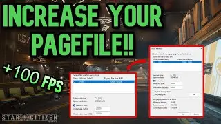 Star Citizen Out Of MEMORY Crash FIXED!! Star Citizen Page File Fix! | OUT OF SYSMEM bug FIX!!