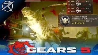 GEARS 5 Tutorial - 300 Talon Kills Fastest Method! (Tour of Duty Tutorial)