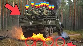Русские устроили засаду на украинскую колонну гаубиц М777 в упор! Видео боя, снятое на GoPro