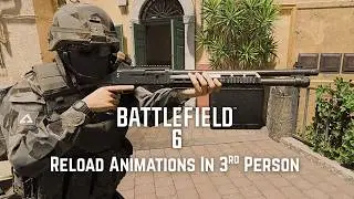 Battlefield 6 Reload Animations In 3rd Person