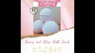 Berry and Bliss Bath Bomb