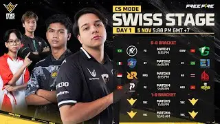 [EN] Swiss Stage Day 1 | CS Mode | FFWS Global Finals 2025