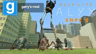 Gmod Mod Reviews: Half-life Alyx SNPC'S!