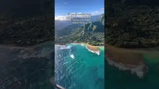 Helicopter tour over Kauai! #travel #helicopter #adventure #hawaii #kauai #travelblogger #traveling