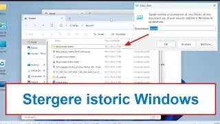 Delete Windows history of recently opened files
