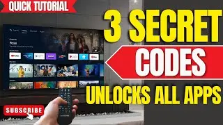 3 SECRET Unlinked Codes to Unlock EVERY Hidden App on Android TV!